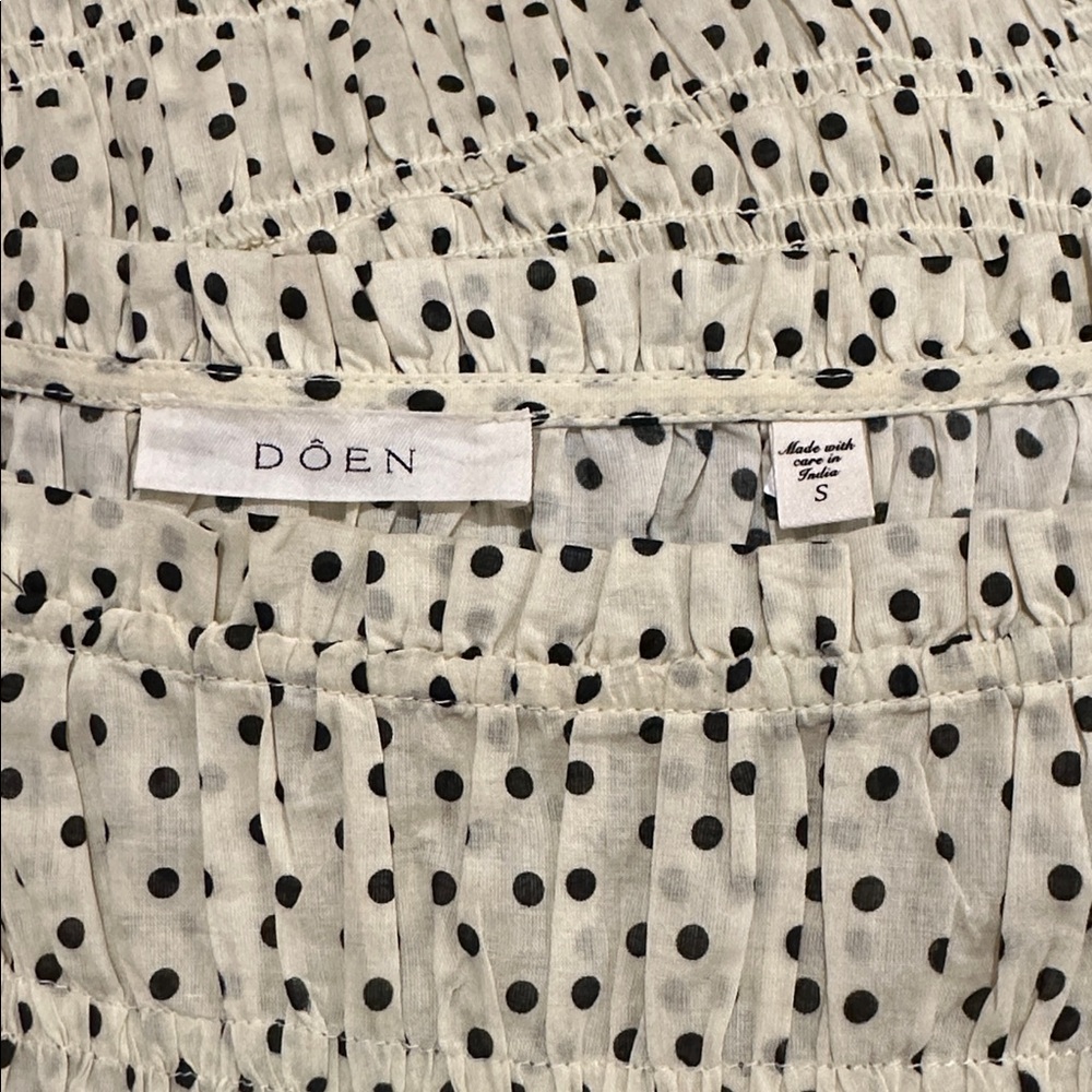Doen Georgene dress in Portia dot, size Small - Picture 6 of 8